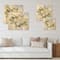 Designart - Beautiful Bouquet With Hudrangea and Roses - Farmhouse Print on Natural Pine Wood